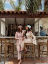Premium Kolları Fırfırlı Uzun Beac Wear Elbise