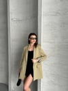 Premium Leopar Astarlı Blazer Ceket