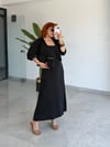 Premium Modal gömlek -Askılı Elbise 2'li Takım