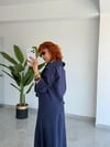 Premium Modal gömlek -Askılı Elbise 2'li Takım