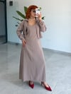 Premium Modal gömlek -Askılı Elbise 2'li Takım