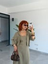 Premium Modal gömlek -Askılı Elbise 2'li Takım