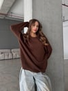 Premium Oversize Polarlı Triko Kazak Danieee