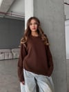 Premium Oversize Polarlı Triko Kazak Danieee
