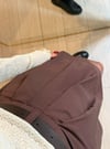 Premium Pamuklu Ön Arka Etek Kemerli Mini Şort Etek