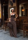 Premium Trend Dantel Detaylı İnce Askılı Agraflı Crop Korse Bluz