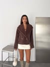 Premium Trend Düğmeli Fox Kumaş Şal Yaka Ceket
