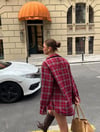 Premium Trend Ekoseli Kırmızı Kışlık Gömlek