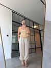 Premium  Trend Ekoseli Korse Bluz