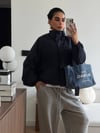 Premium Trend File Astarlı Su Kaydırmaz Ceket