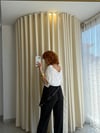 Premium Trend Modal Şallı Pul Detaylı Bol Paça Pantolon