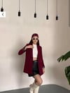 Premium Trend Şal Yaka Leopar Astarlı Blazer Ceket