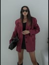 Premium Trend  Süet Blazer Ceket 