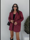 Premium Trend  Süet Blazer Ceket 