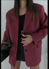 Premium Trend  Süet Blazer Ceket 