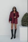 Premium Trend  Süet Blazer Ceket 