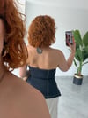 Premium Trend Tasarım Denim Korse