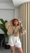 Premium Trend Tasarım Yarasa Kol  Bomber Mevsimlik Ceket