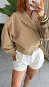 Premium Trend Tasarım Yarasa Kol  Bomber Mevsimlik Ceket