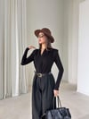 Premium Trend Vatkalı Drapeli Bodysüit