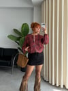 Roxanne Paisley Bomber Ceket