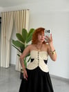 Tasarım Çift Renk Bluz