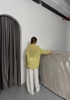 Transparan Oversize Çizgi Detaylı Yazlık Gömlek