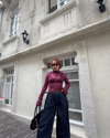 Trend Dantelli Trasnparan Bluz Aura