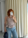 Trend Göğüs Kaplı Pötikare Askılı Büstiyer