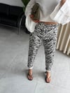 Zebra Desenli Jean Pantolon
