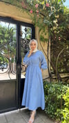 BELDEN BÜZGÜLÜ ELBİSE