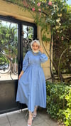 BELDEN BÜZGÜLÜ ELBİSE