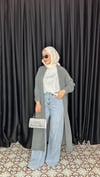 GRİ ANGORA HIRKA