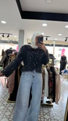 İŞLEMELİ TASARIM KOT PANTOLON 
