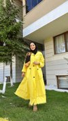 LİMON ÇİÇEĞİ TUNİK ELBİSE