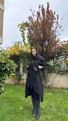 ÖZEL TASARIM SİYAH KAP