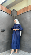 ROSE LACİ ELBİSE