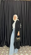 SİYAH ANGORA HIRKA