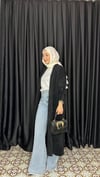 SİYAH ANGORA HIRKA