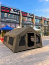  ÇADIR DÜNYASI 360x480 CM TİTANYUM KOTON ŞİŞME KAMP ÇADIRI