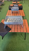 Çadır Dünyası Galvanizli Krom Mangal- 50x25x25 cm - 1 mm Kalınlık