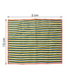 Çadır Dünyası Katlanır Hasır Piknik ve Plaj Örtüsü - 2x1,5 Metre - Çantalı