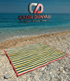 Çadır Dünyası Katlanır Hasır Piknik ve Plaj Örtüsü - 2x1,5 Metre - Çantalı
