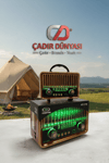 Çadır Dünyası RT-774 Nostaljik Radyo | Bluetooth & Şarjlı Retro Ahşap Tasarım