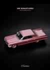  MK Miniatures 1:64 Cadillac DeVille Pink&Pink Roof