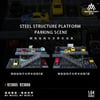  MoreArt 1:64 STEEL STRUCTURE PLATFORM PARKING SCENE DIORAMA (E)