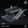  MoreArt 1:64 STEEL STRUCTURE PLATFORM PARKING SCENE DIORAMA (E)