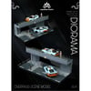  MoreArt OVERPASS SCENE MODEL Diorama Scene 1:64 MO901302