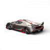  TPC 1/64 Koenigsegg Agera RS Carbon Fiber Red Stripe