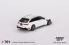 1/64 AUDİ ABT RS6-R GLACİER WHİTE METALLİC BLİSTER PACKAGİNG DİECAST SCALE MODEL CAR